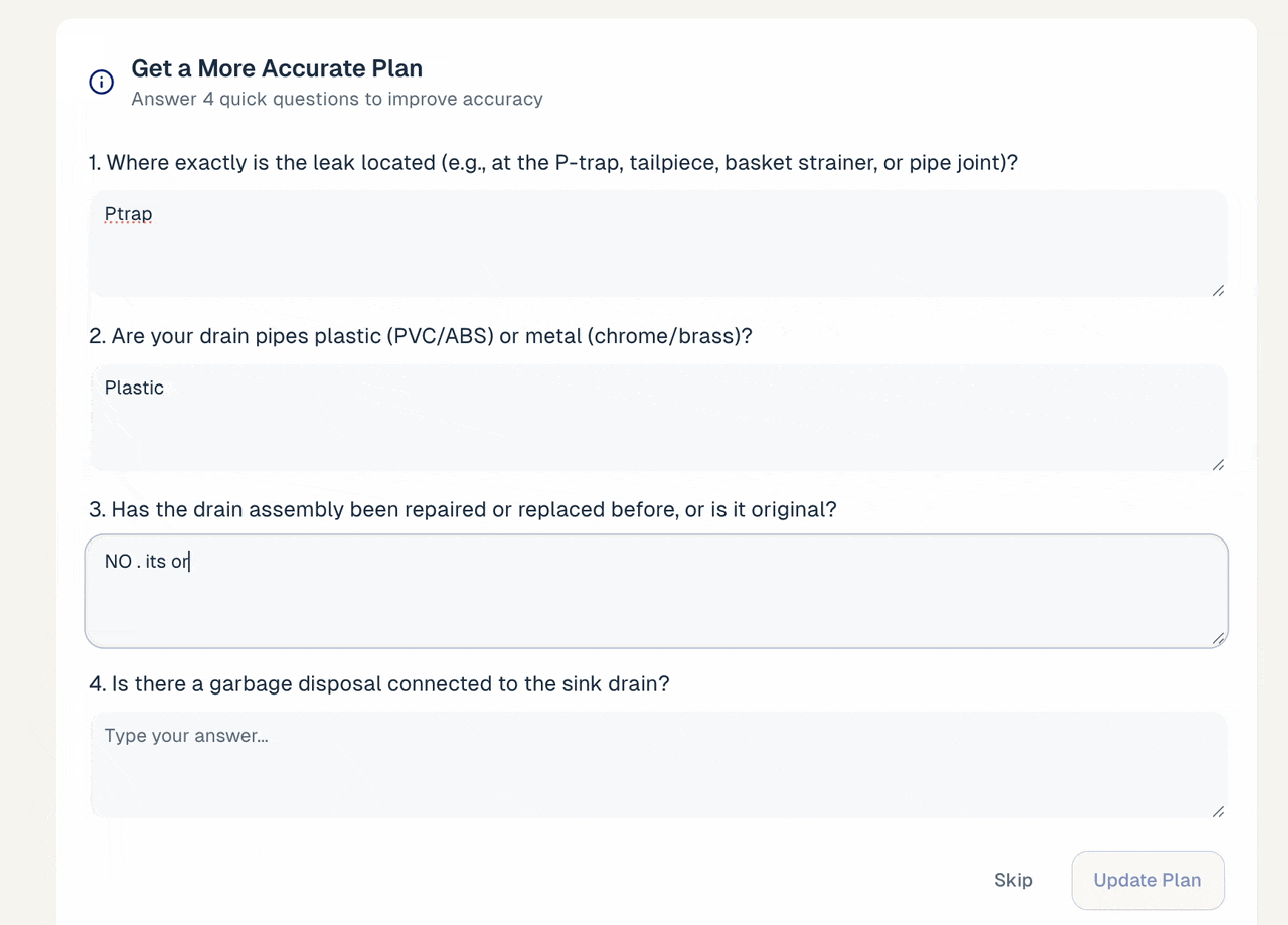 Clarifying Questions